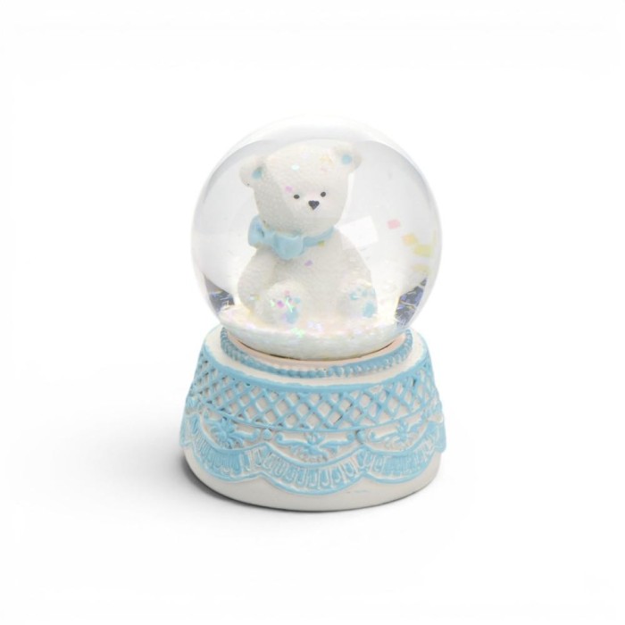 SFERA ACQUA CON ORSETTO CELESTE H.7